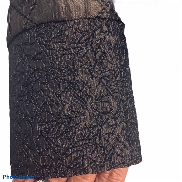 K.A.T.E Black and Bronze Quilted Pattern Blazer S - Picture 7 of 7